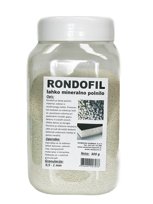 RONDOFIL lightweight mineral filler 0,5 - 1 mm 300 g