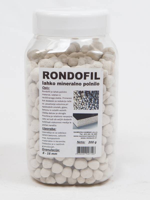 RONDOFIL light-weight mineral filler 8-16 mm 200 g