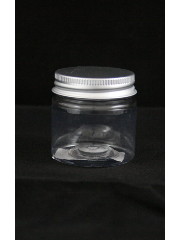 PET container with ALU screw on LID 50 ml