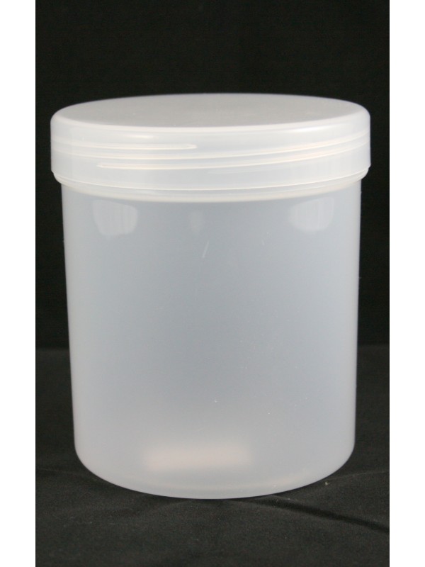 PP OPAQUE round container 1000 ml