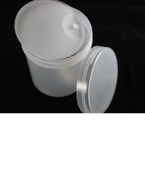 PP OPAQUE round container 1000 ml