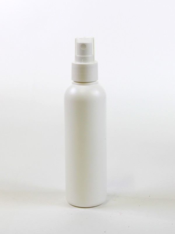 HDPE Plastic bottle with spray 150 ml