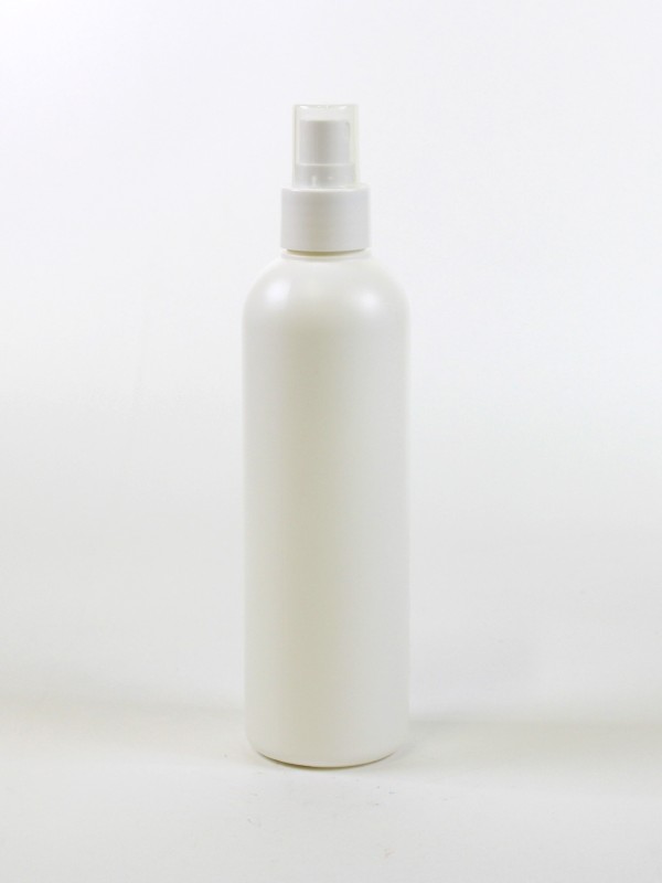 HDPE Plastic bottle with spray 250 ml