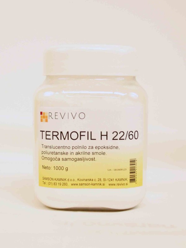 TERMOFIL H 22/60 filler for epoxy, PU and acrylic resins 1 kg