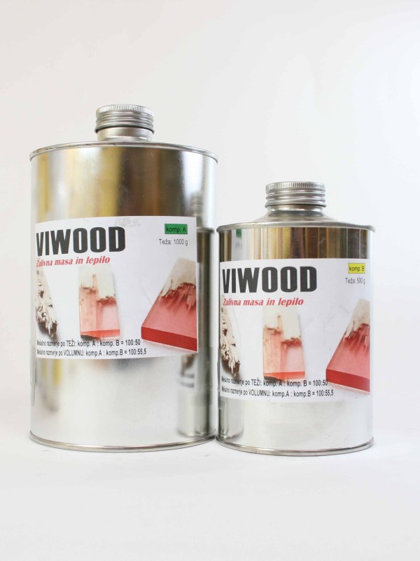 VIWOOD za izdelavo leseno / epoksidnih kompozitov 1000   500 g
