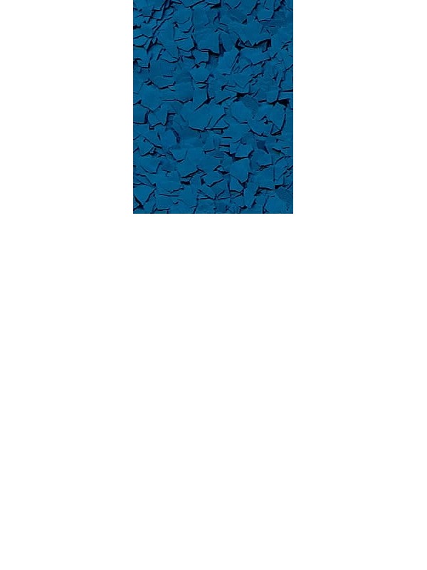 FLECKED Color Chips for EPOXY and WALL PAINTS, cobalt blue