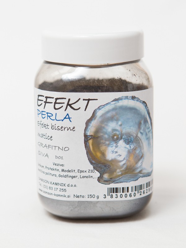 PERLA pigment grafitno siva 150 g