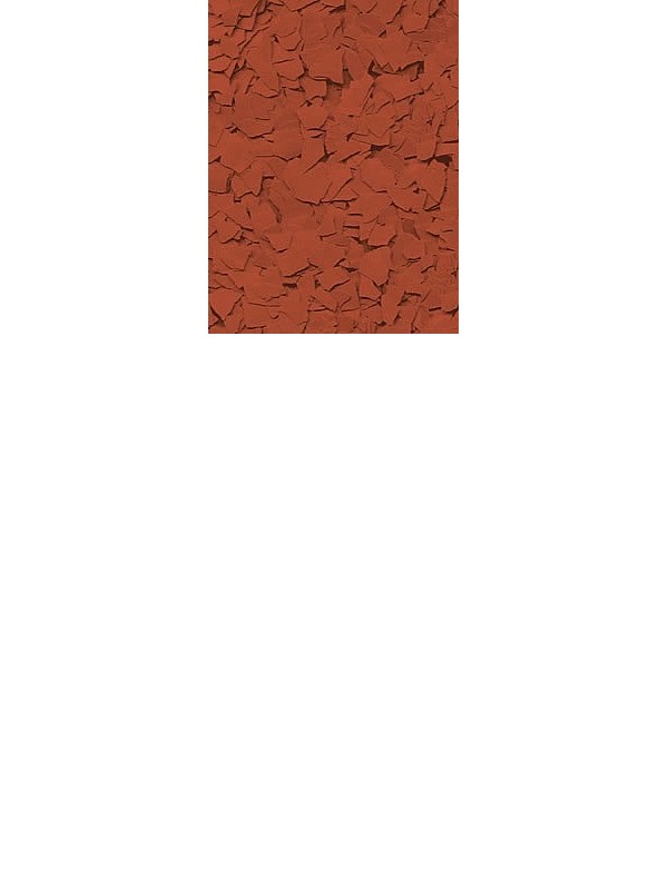 FLECKED Color Chips for EPOXY and WALL PAINTS, red