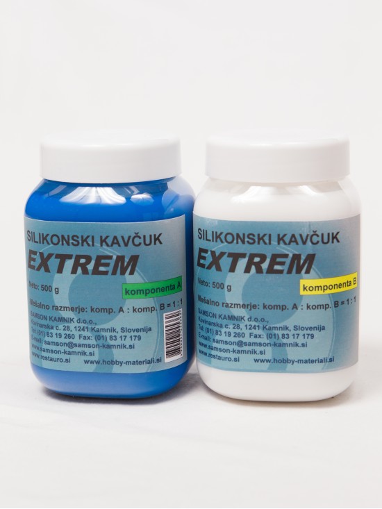 Silicone Rubber EXTREM for very demanding molds 500 + 500 g