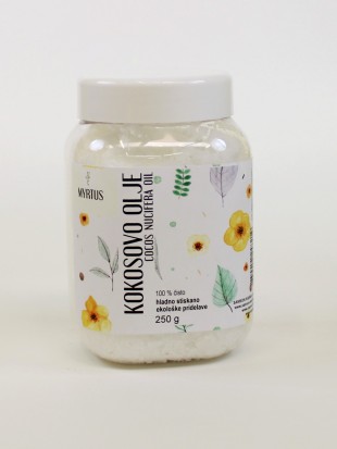 KOKOSOVO OLJE organsko,hladno stiskano    1000 g