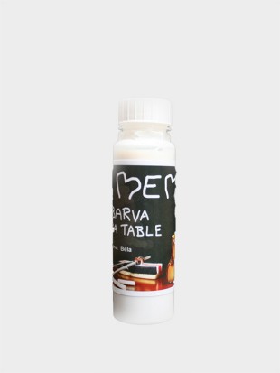 MEMO - BARVA ZA TABLE - Bela  250 ml