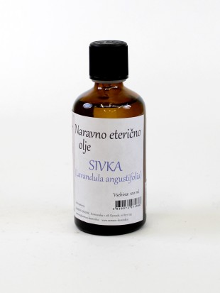 SIVKA (Lavandula angustifolia) naravno eterično olje 1l