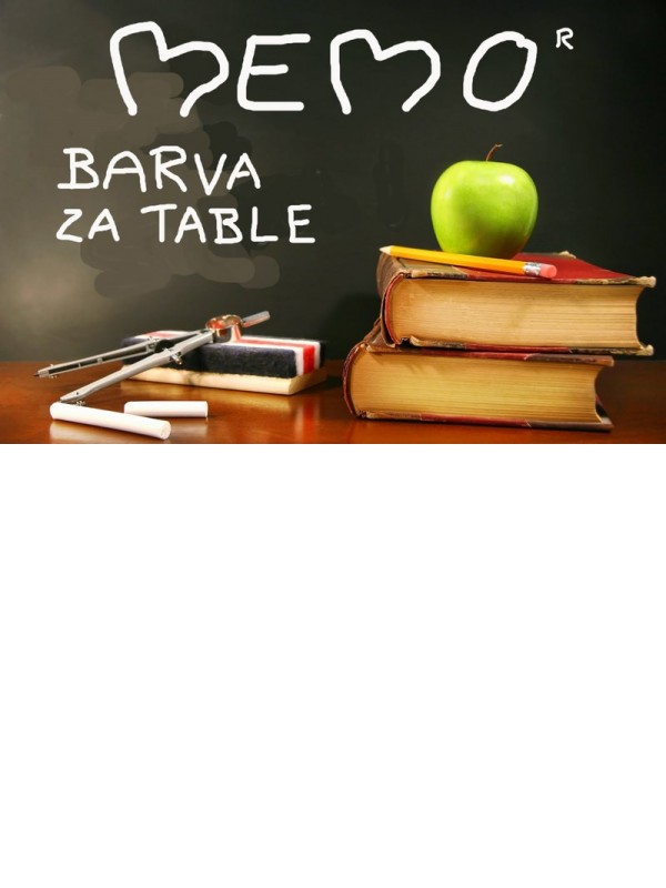 MEMO - BARVA ZA TABLE - Vijolična 1000 ml