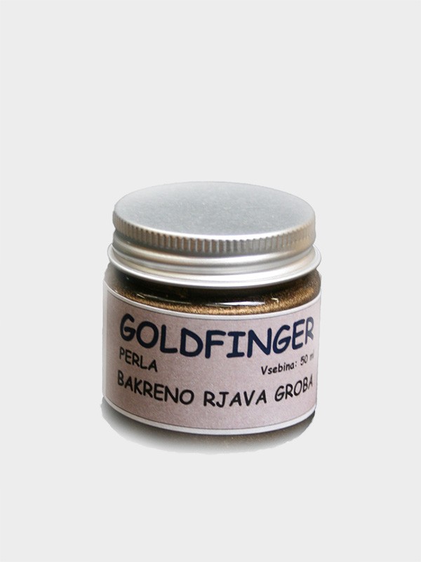 GOLD FINGER PERLA bakreno rjava groba  50 ml