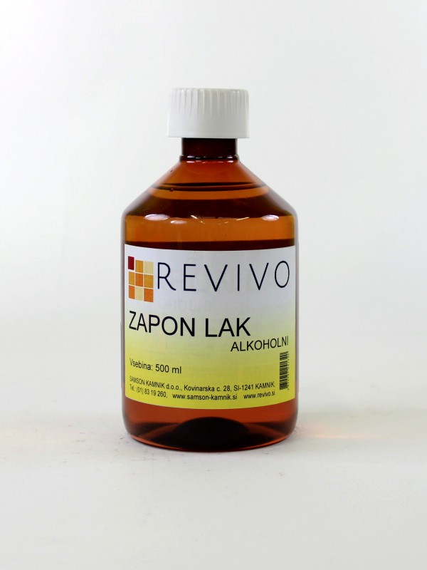 ZAPON LAK , brezbarvni,alkoholni 500 ml
