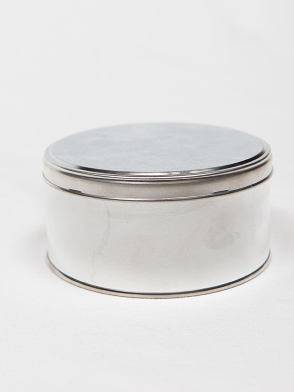 METAL tin with lid 500 ml