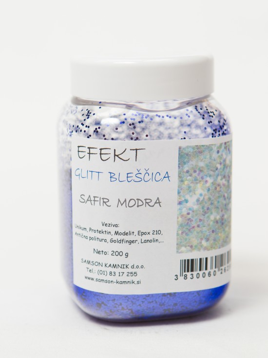 EFFECT GLITTER Sapphire Blue 200 g