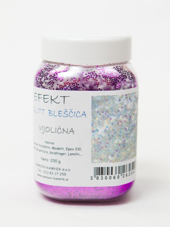 EFFECT GLITTER Violet 200 g