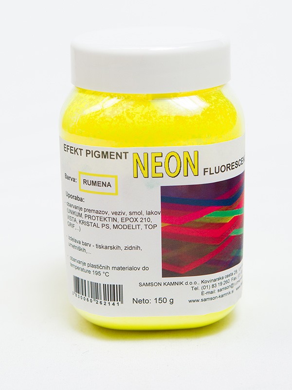 NEON -   RUMEN fluorescenčni pigment   150 g