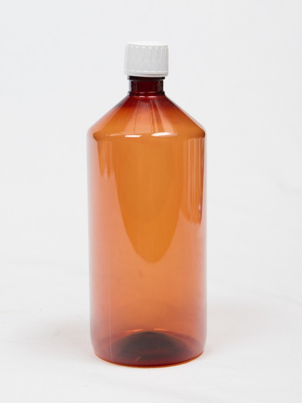 PET dark bottle 1000 ml