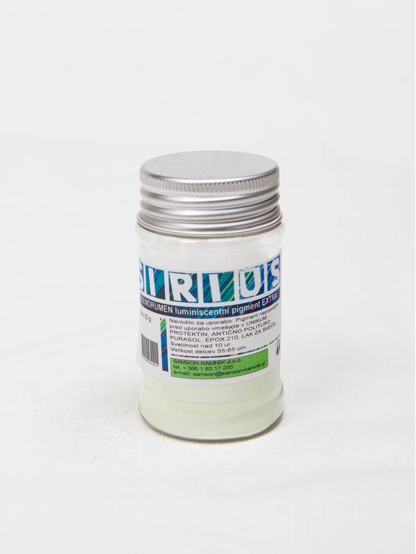 SIRIUS pigment luminiscenten zelenorumen extra 50 g