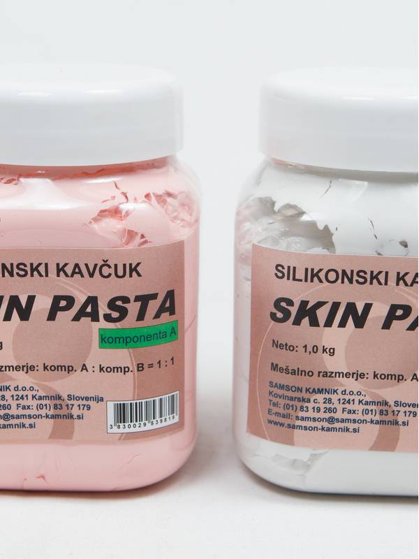 Silikonski kavčuk Skin pasta 1kg   1kg