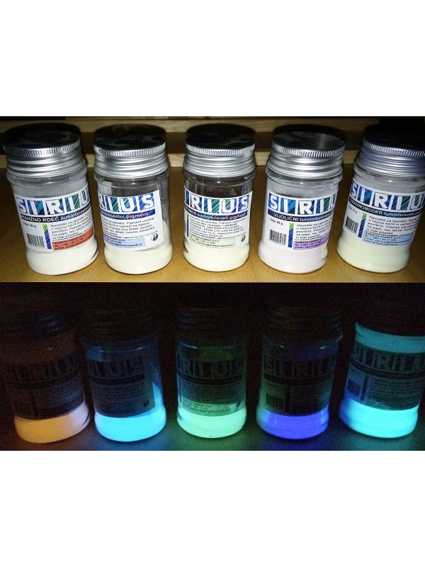 EFFECT SIRIUS green-yellow extra luminescent pigment 50 g