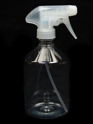 PET bottle 500 ml with spray