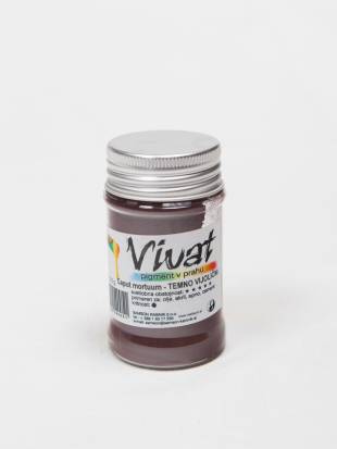 VIVAT pigment naravna zemlja Caput Mortum temno vijoličen 100g