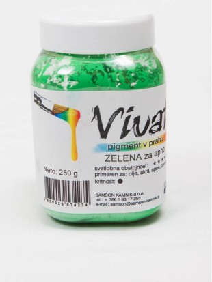 VIVAT pigment Zelena za apno 250g