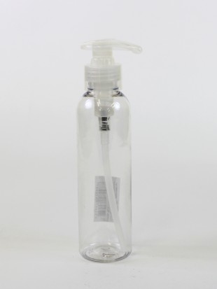 PET bottle translucent with pump 150 ml