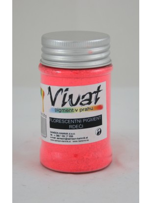 Florescentni pigment RDEČ 25 g, 100 ml