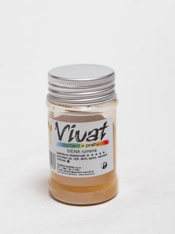 VIVAT pigment Naravna zemlja Siena rumena 50g