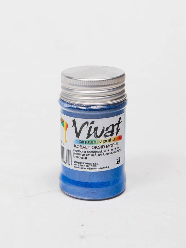 VIVAT pigment oksidni / anorganski kobalt oksid modri 50g