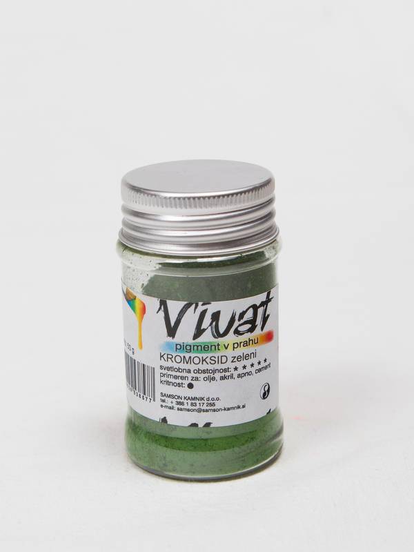 VIVAT pigment oksidni / anorganski kromoksid zeleni 50g