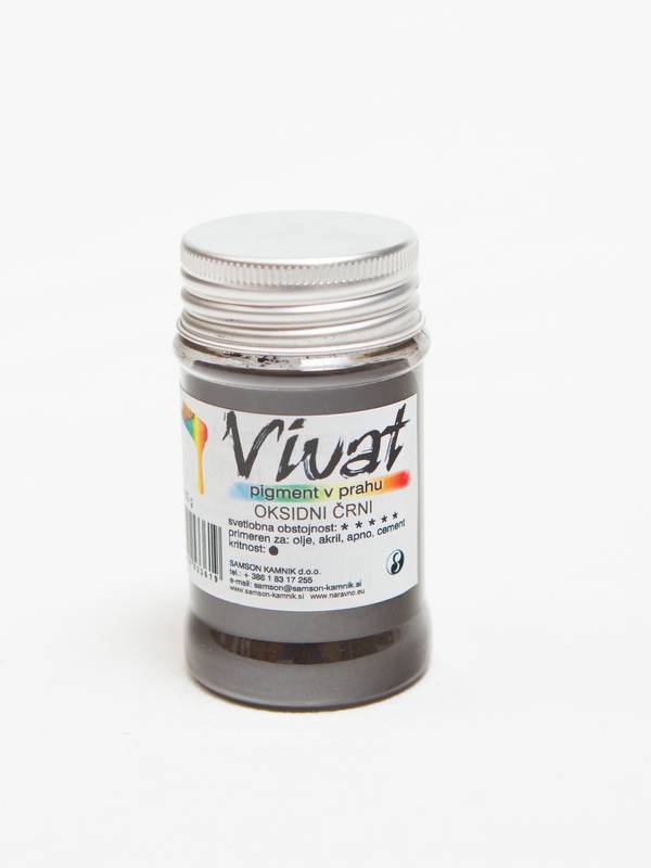 VIVAT pigment oksidni / anorganski oksidni črni 60g