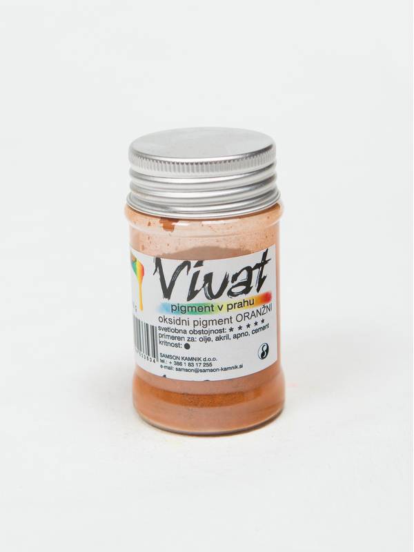 VIVAT oksidni / anorganski pigment oksidni oranžen 50 g