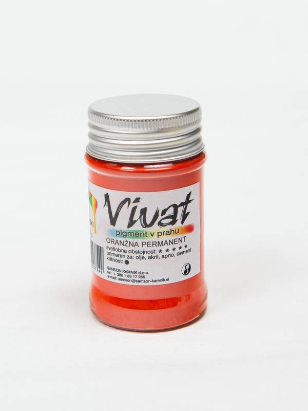 VIVAT organski pigment Oranžna permanent 30 g