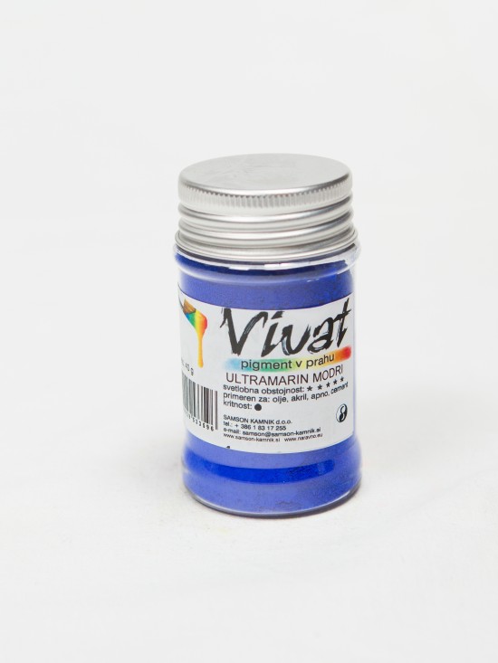 VIVAT oksidni/anorganski pigment ULTRAMARIN  MODER 40 g