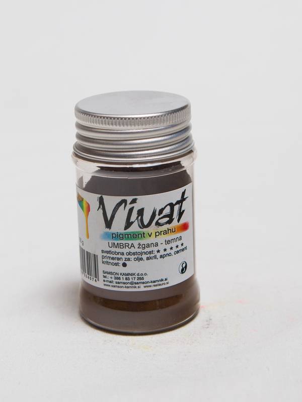 Vivat umber burnt dark 50g