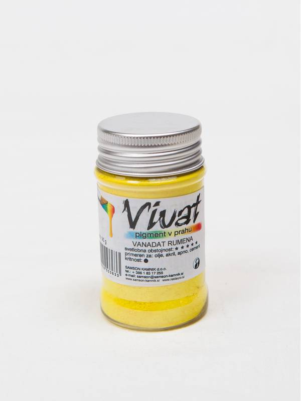VIVAT oksidni/anorganski pigment Vanadat rumena 90 g