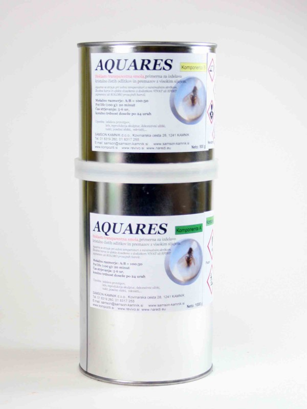 AQUARES water-clear casting resin 1000 + 500 g