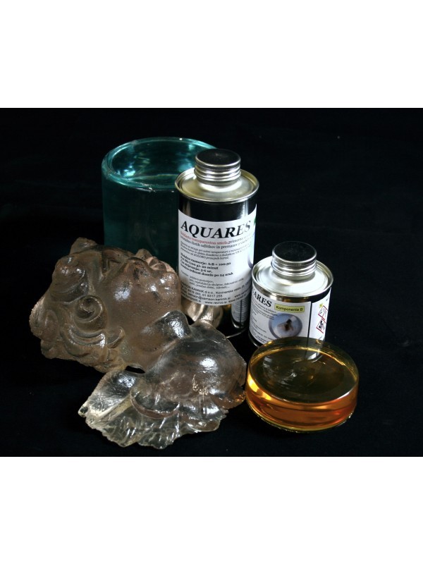 AQUARES glass-clear resin