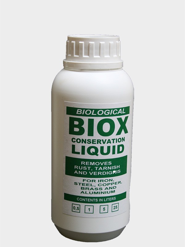 BIOX Čistilo muzejskih kovinskih predmetov 500 ml
