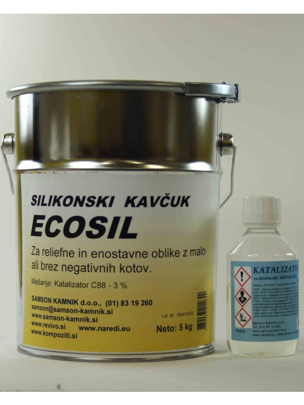 ECOSIL silikonski kavčuk 5 kg   C-88 150 g