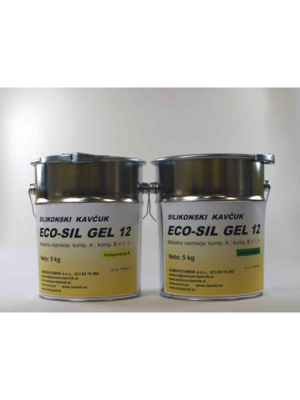 ECOSIL GEL 12 silikonski kavčuk 5 kg   5 kg