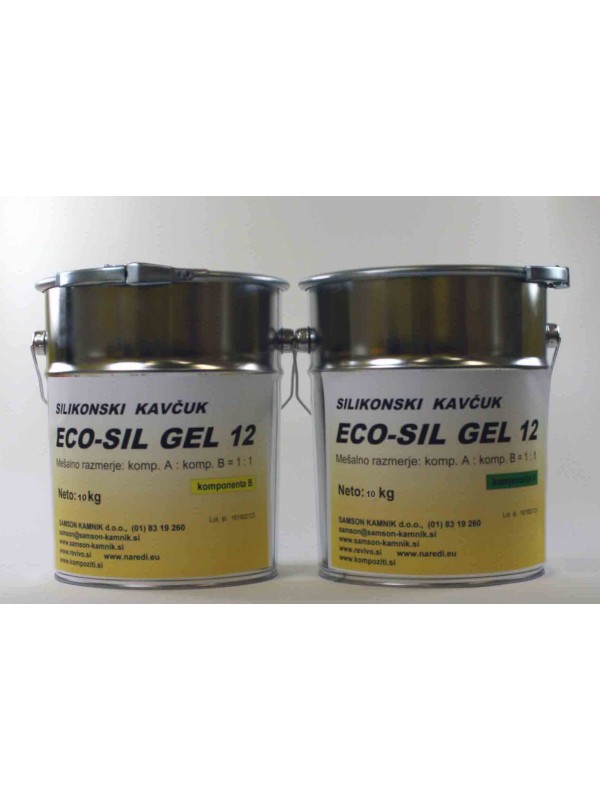 ECOSIL  GEL 12 silikonski kavčuk    10 kg  + 10 kg