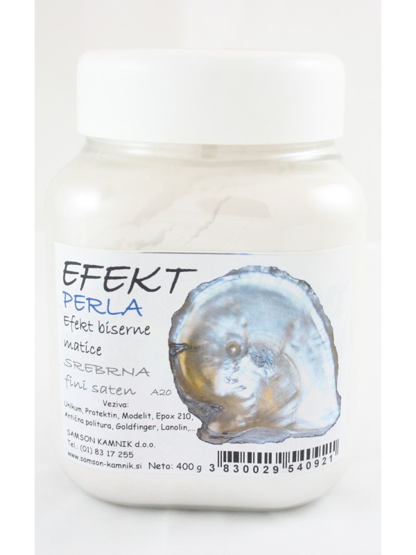 EFFECT PEARL Fine Silver satin A20 pigment 400 g