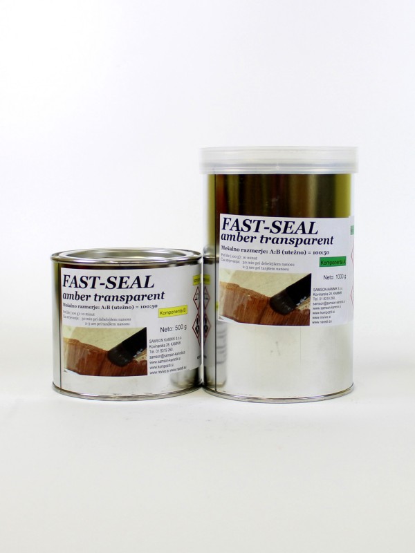 FAST SEAL amber transparent 1000 + 500 g