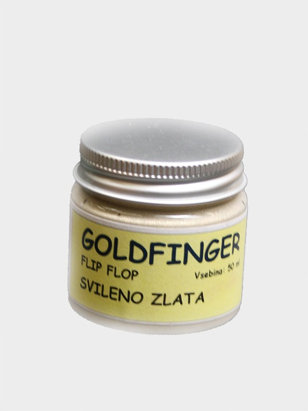 GOLD FINGER FLIP FLOP svileno zlata  50 ml